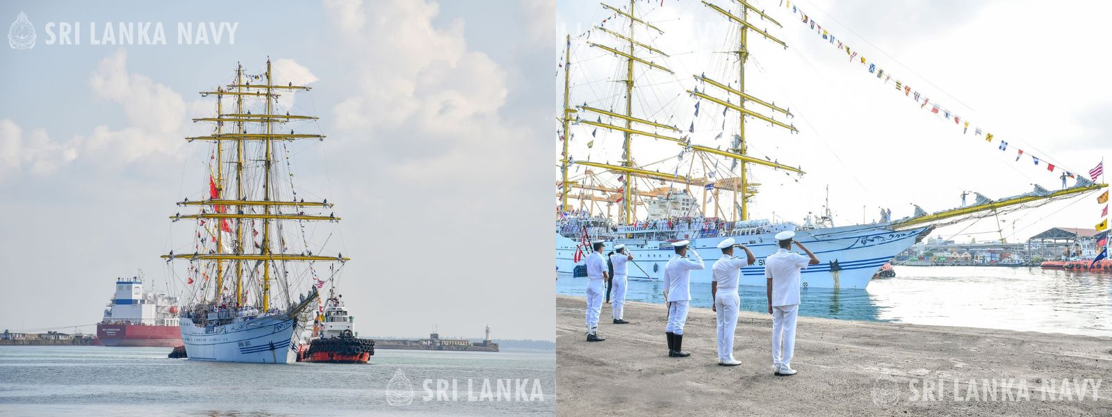 Indonesian Navy Ship KRI Bima Suci Arrives